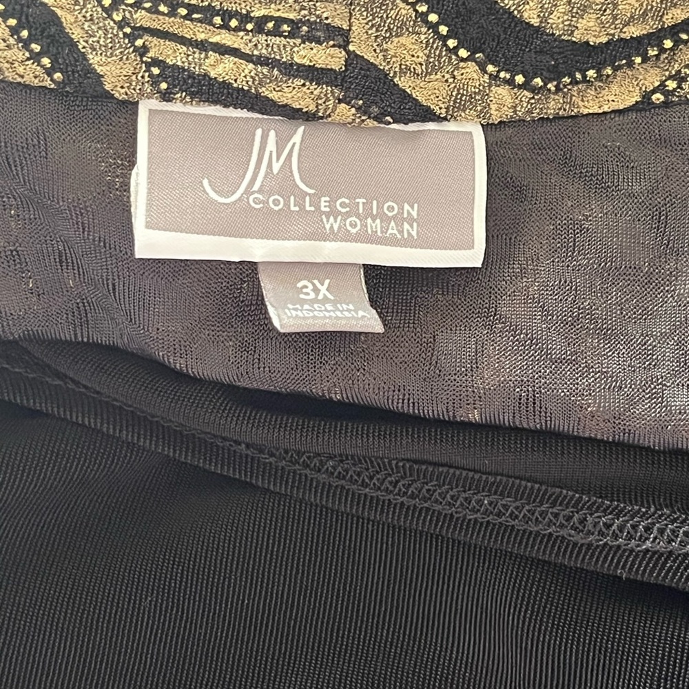 JM Collection Shell/Cardigan One-Piece - Picture 6 of 7